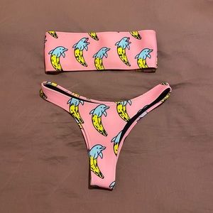 Dolphin Banana Hoaka Bikini
